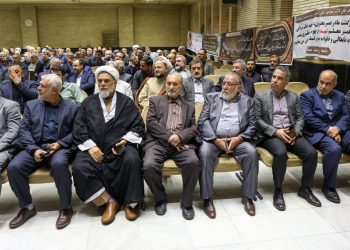 مراسم ترحیم هفتمین روز در گذشت مادر همسر دکتر منوچهر متکی (+فیلم)